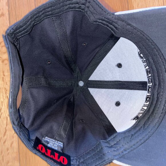 "Overdrive" Black Dad Cap With Flames *Brand NEW* - Picture 7 of 7